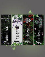 Powerless series bookmarks
