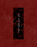 Dark Feminine Era-- Quote Bookmark Set