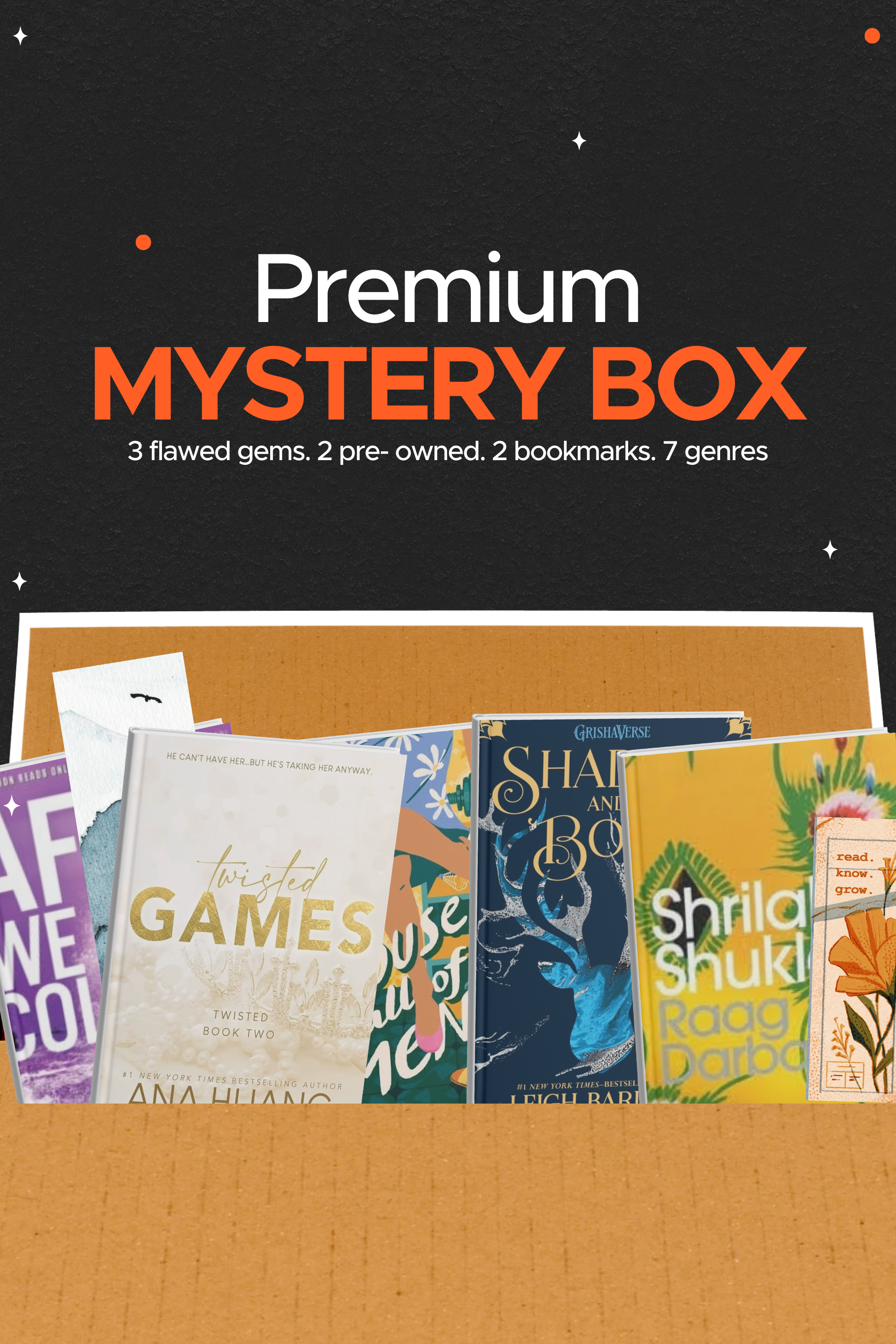 Premium Mystery Box - 5 Books