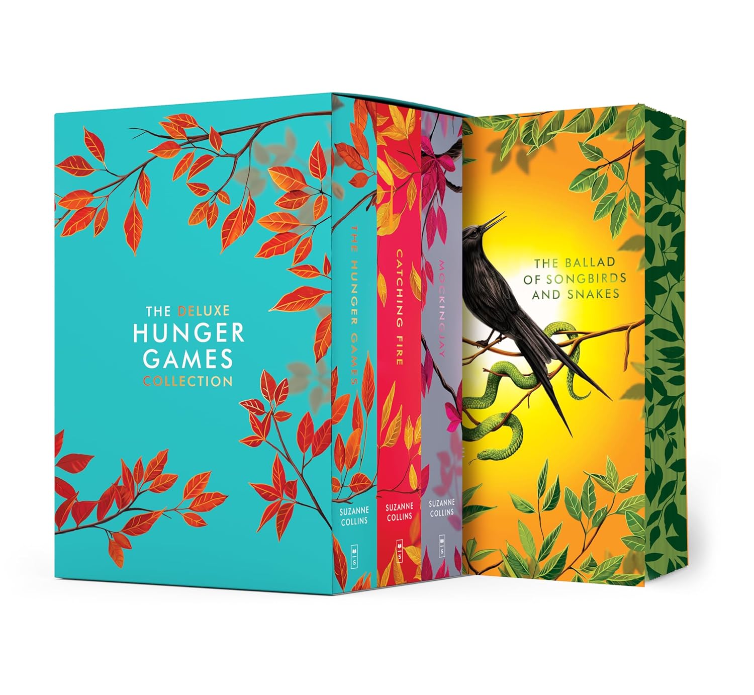 Hunger Games Box Set (Deluxe Collector's Edition with Stenciled Edges) (The Hunger Games)
