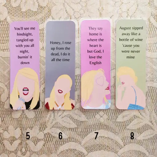 Taylor Swift Bookmarks