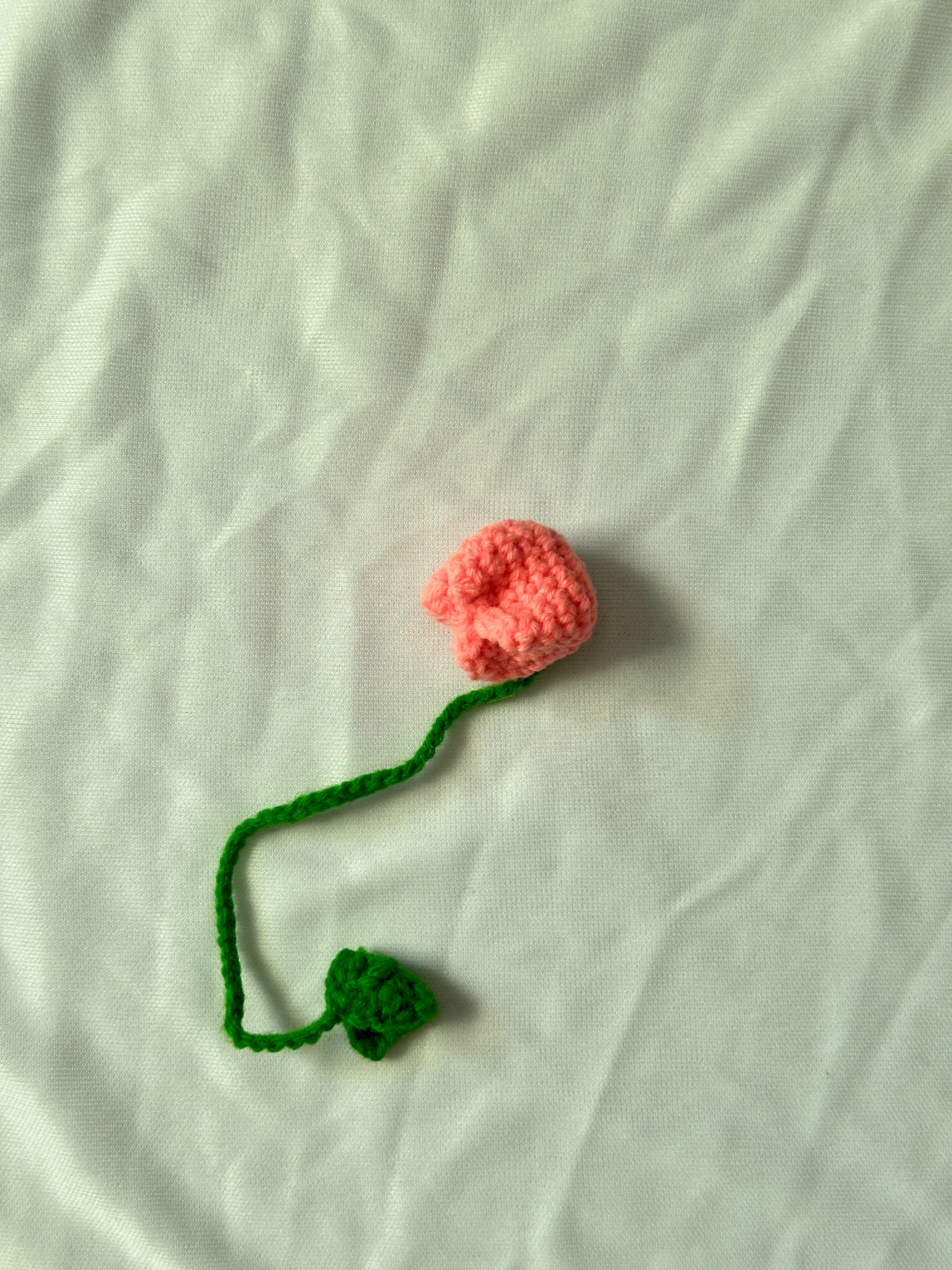 Tulip Crochet Bookmark