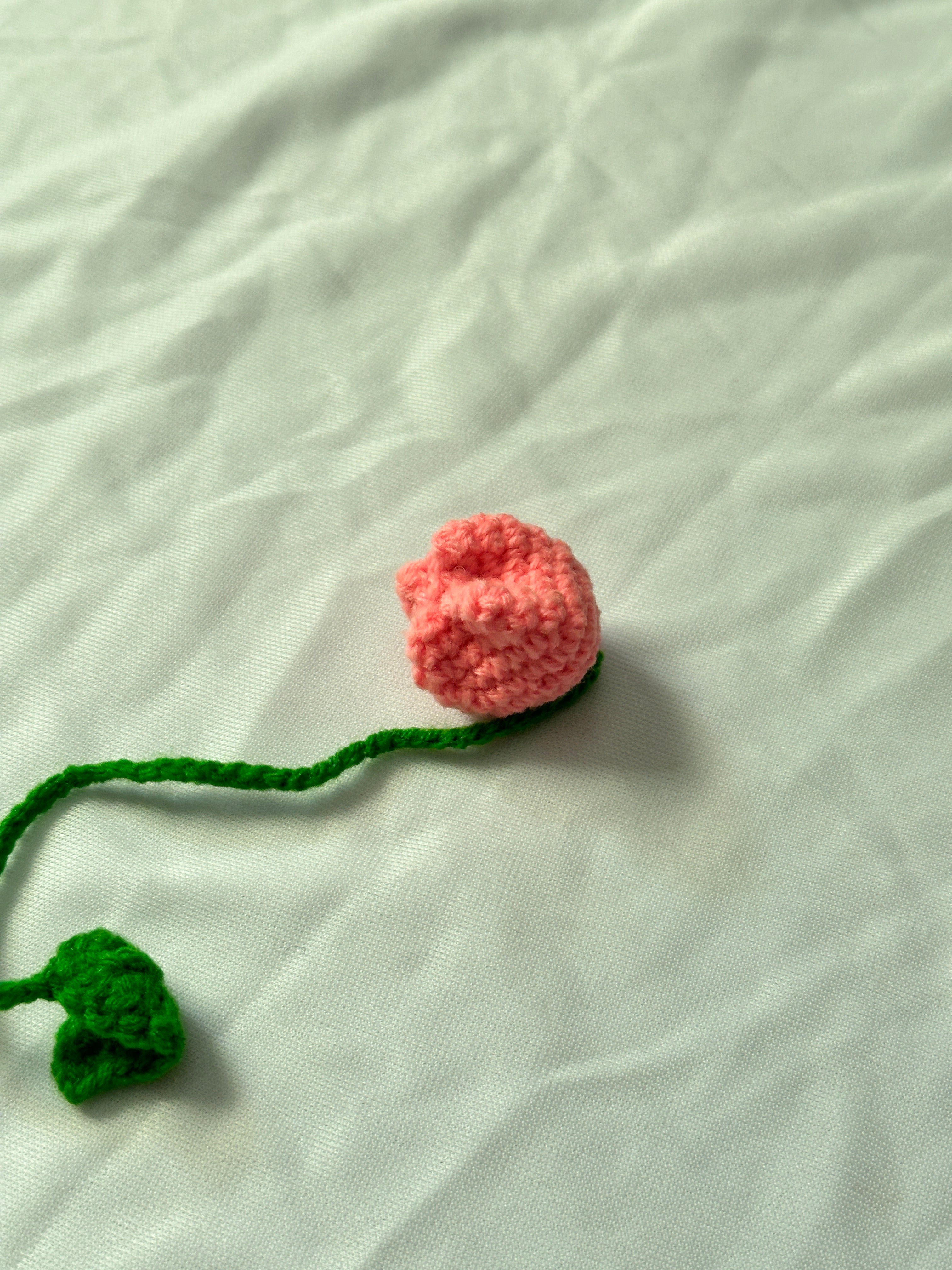 Tulip Crochet Bookmark