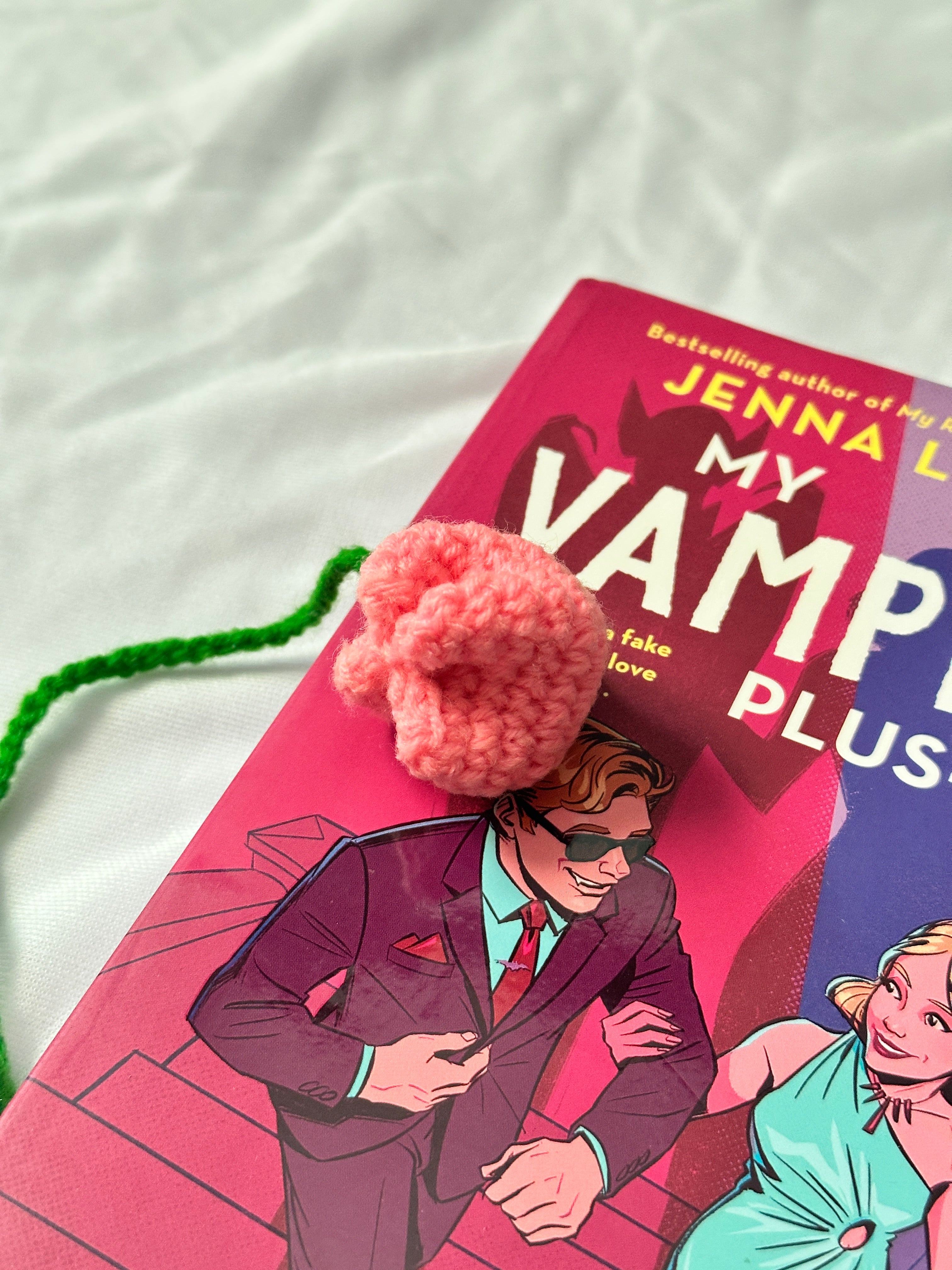 Tulip Crochet Bookmark