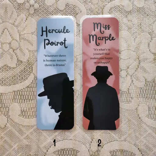 Agatha Christie Bookmarks