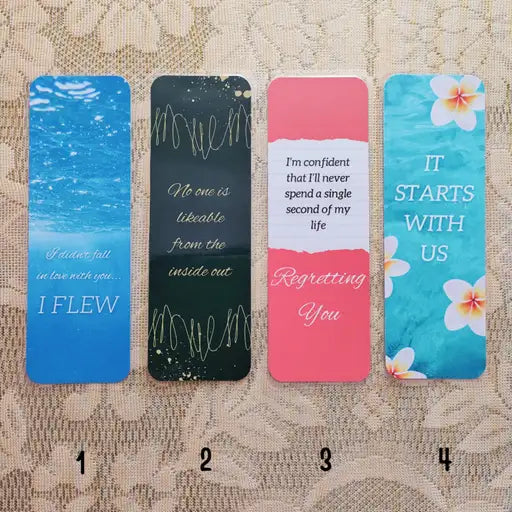 Colleen Hoover Bookmarks