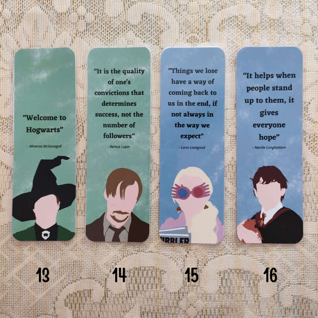 Harry Potter Bookmarks