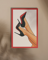 Dark Feminine Era-- Wall Art The Power Pose