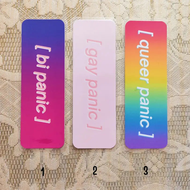 Queer Panic Bookmarks