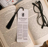 Lady Whistledown Society Paper Bookmark